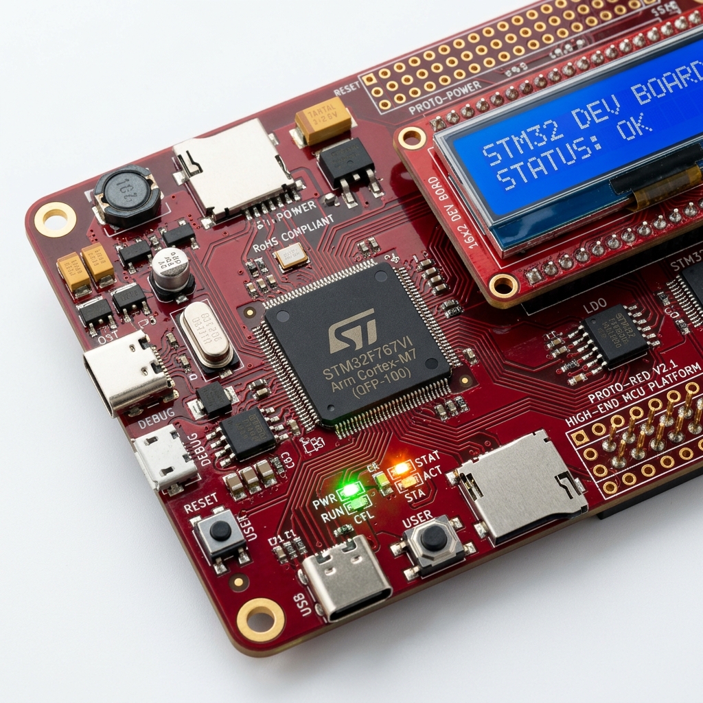 STM32 Learning and Prototyping Platform