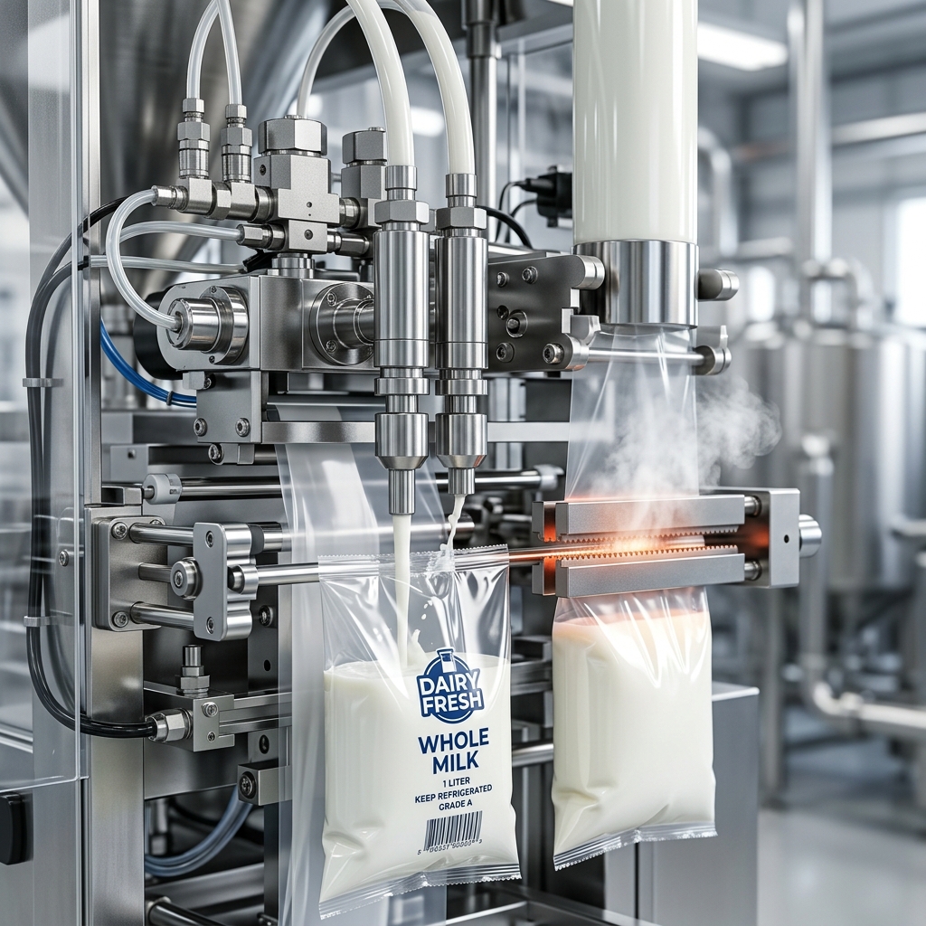 Milk Bag Packing Overview