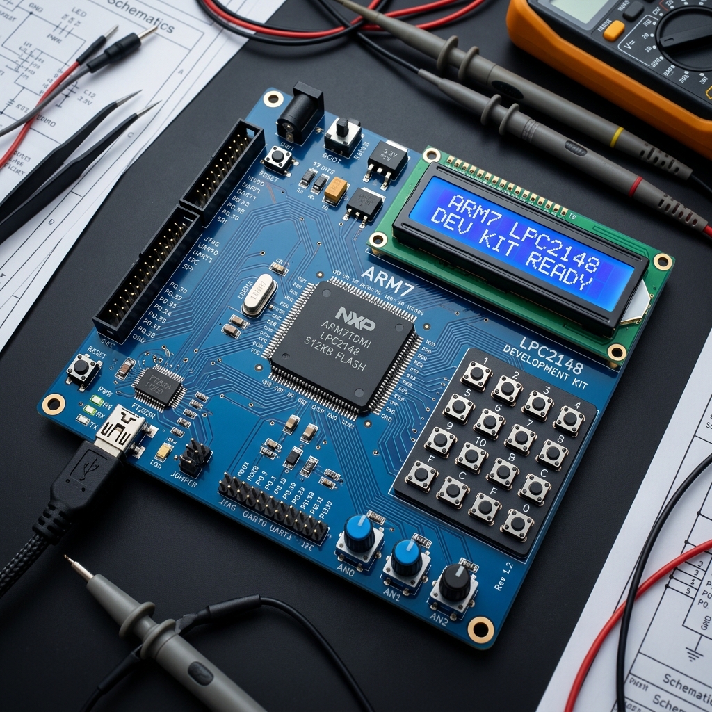 ARM7 LPC2148 Development Kit